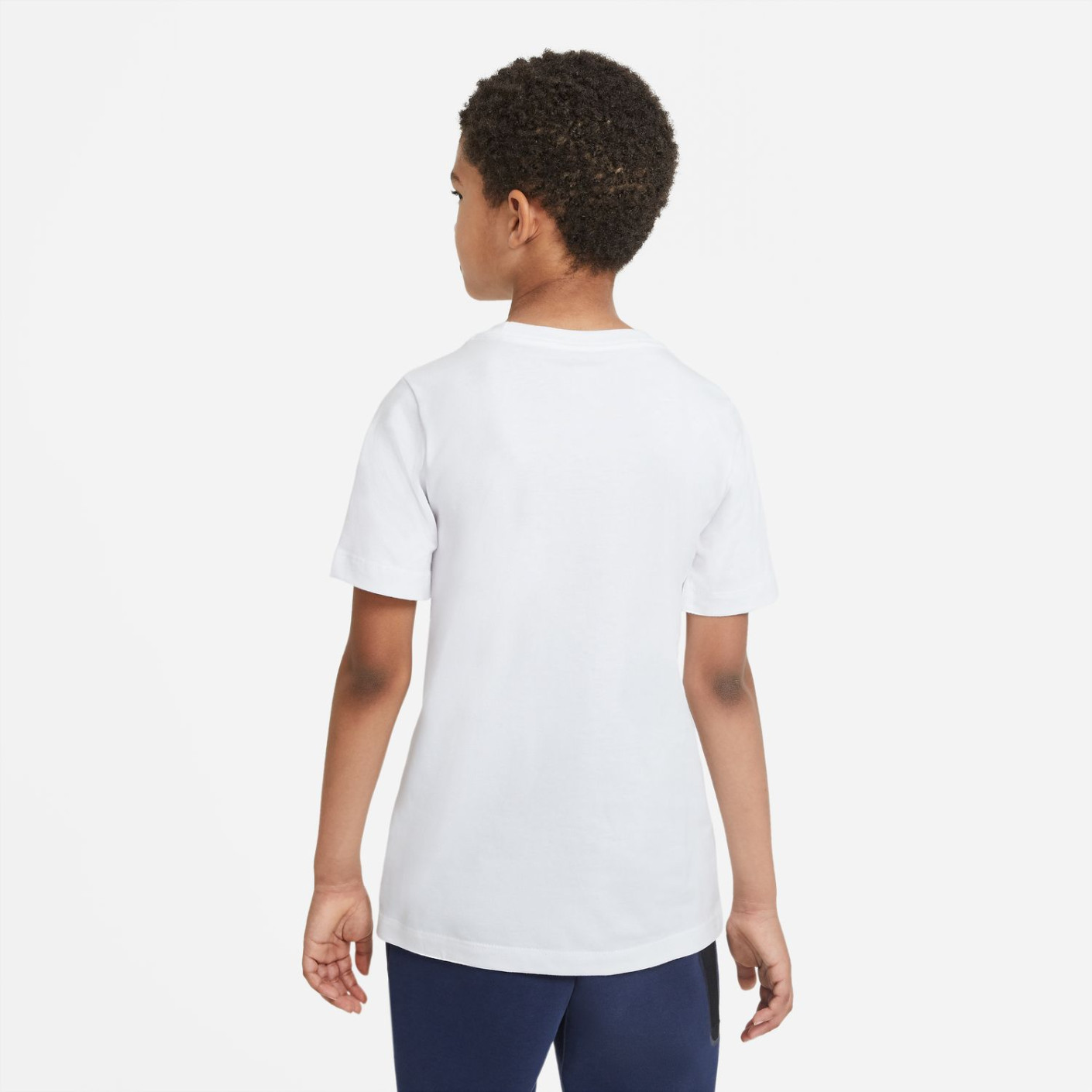 Nike Sportswear Logo T-Shirt Kids Wit Zwart Rood