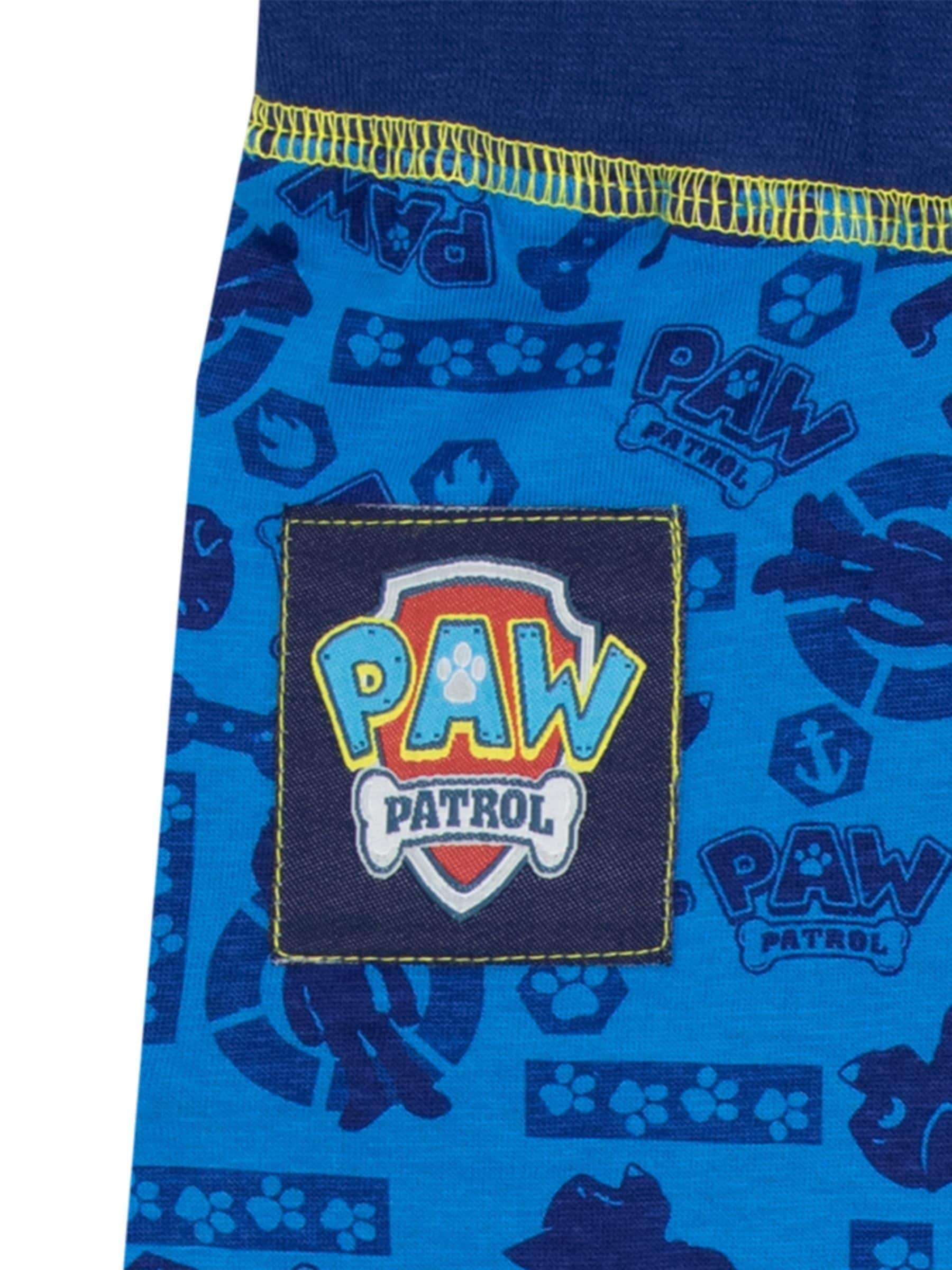 Pyjama met Paw Patrol-personageprint met lange mouwen
