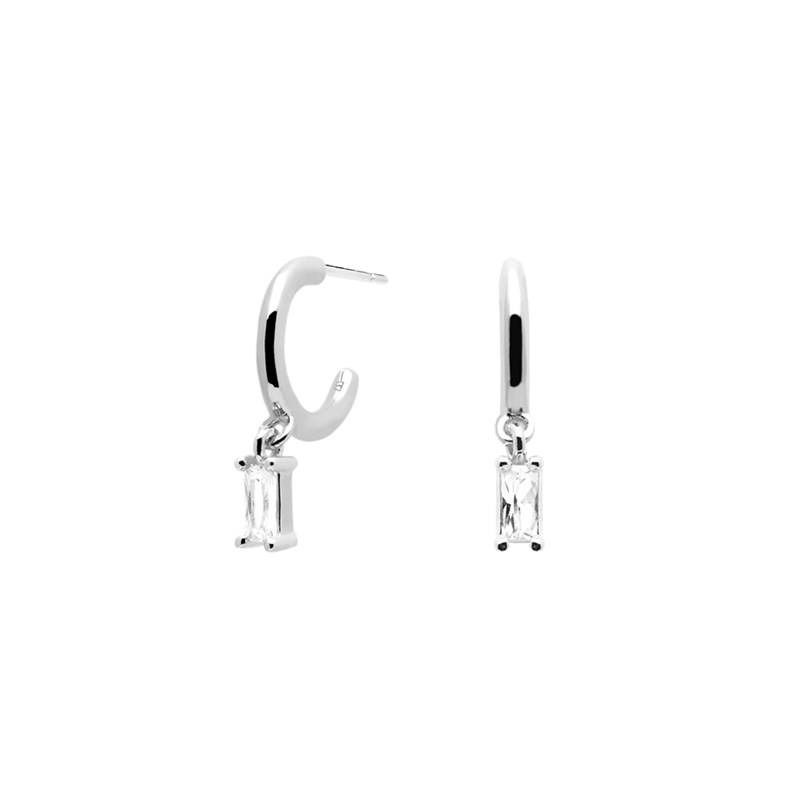 Boucles d'oreilles pendantes plaqué or ou argent ALIA - PD Paola
