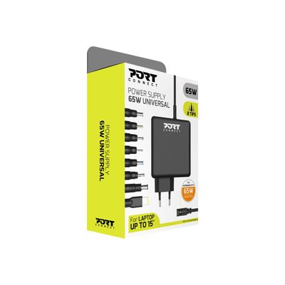 PORT Connect - Chargeur secteur universel - 65 Watt