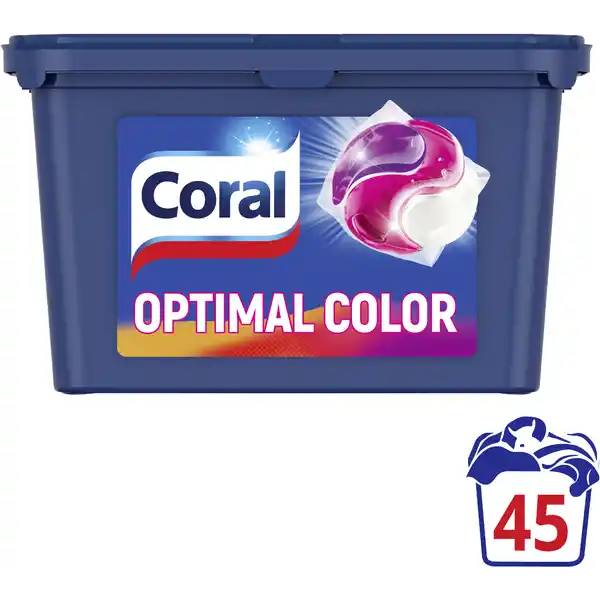 Waschmittel All in 1 Caps Optimal Color 45 WL