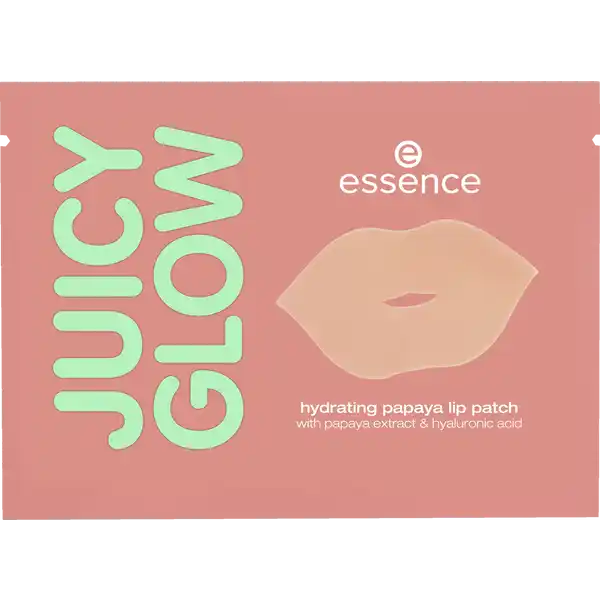 JUICY GLOW hydrating lip patch 01 Papaya Plump