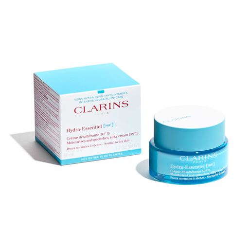 Clarins Hydra-Essentiel SPF 15 Normal To Dry Skin Dagcreme, 50 ml