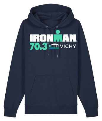 Sweat à Capuche Ironman 70.3 Vichy Bleu Marine