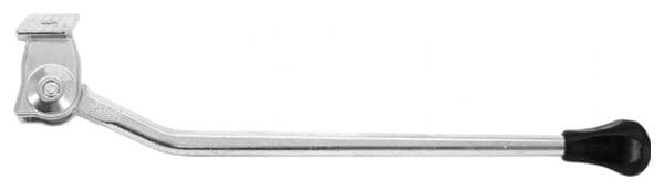 BEQUILLE VELO LATERALE URSUS ELEGANCE ARGENT 28  - 700 REGLABLE - SUPPORT 25Kgs (LIVRE SUR CARTE)