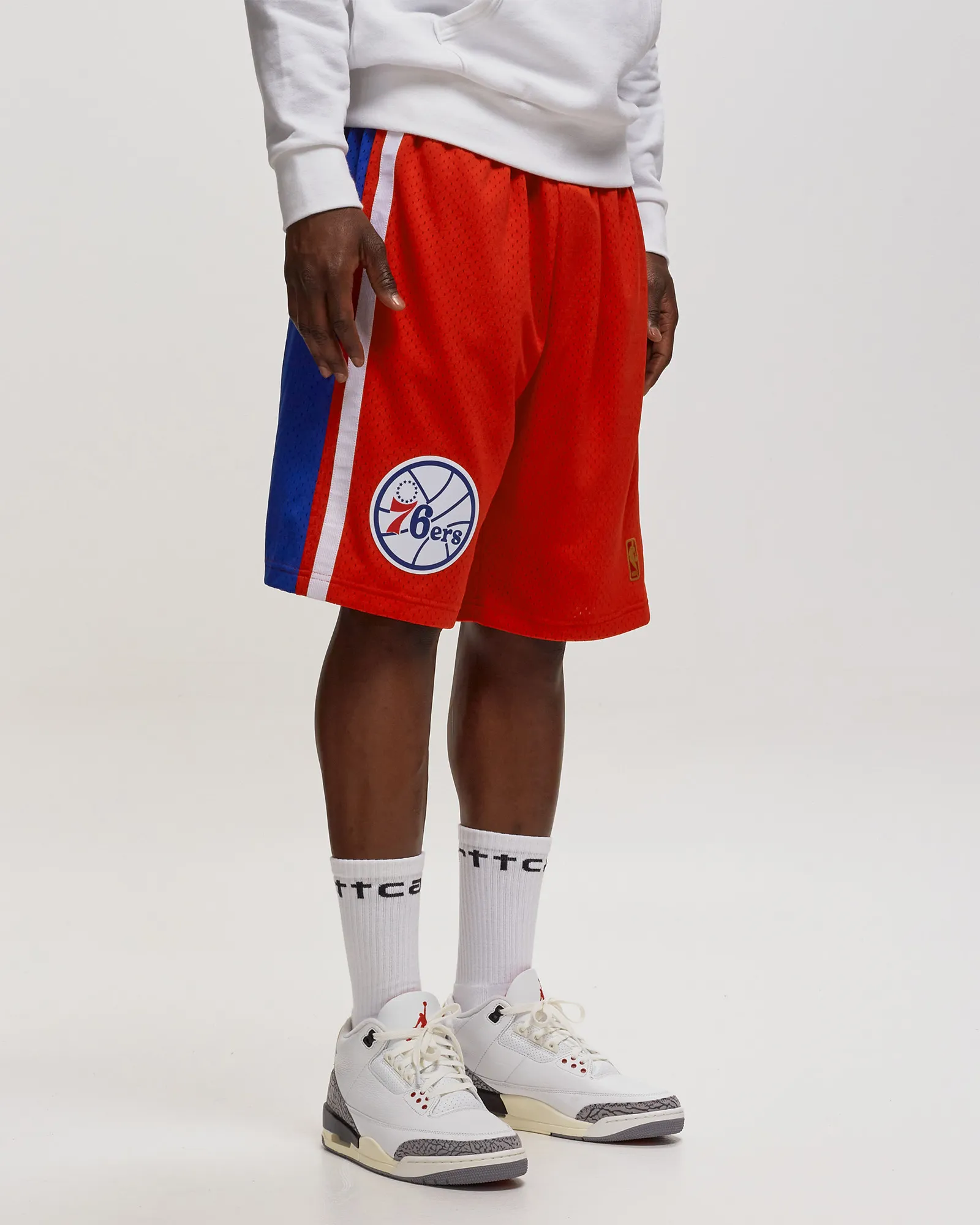 Mitchell & Ness NBA Swingman Shorts Philadelphia 76ers Road 1996-97