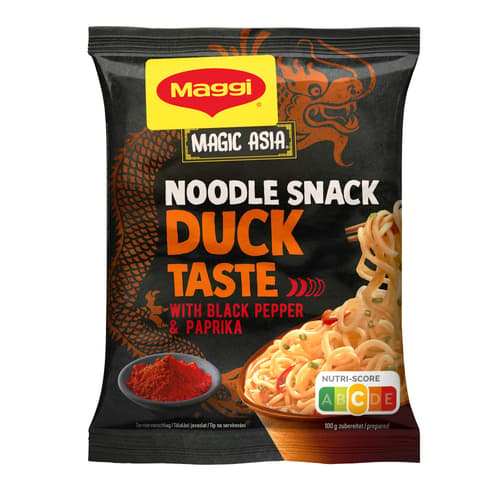 Maggi Magic Asia Instant Nudeln Snack mit Ente