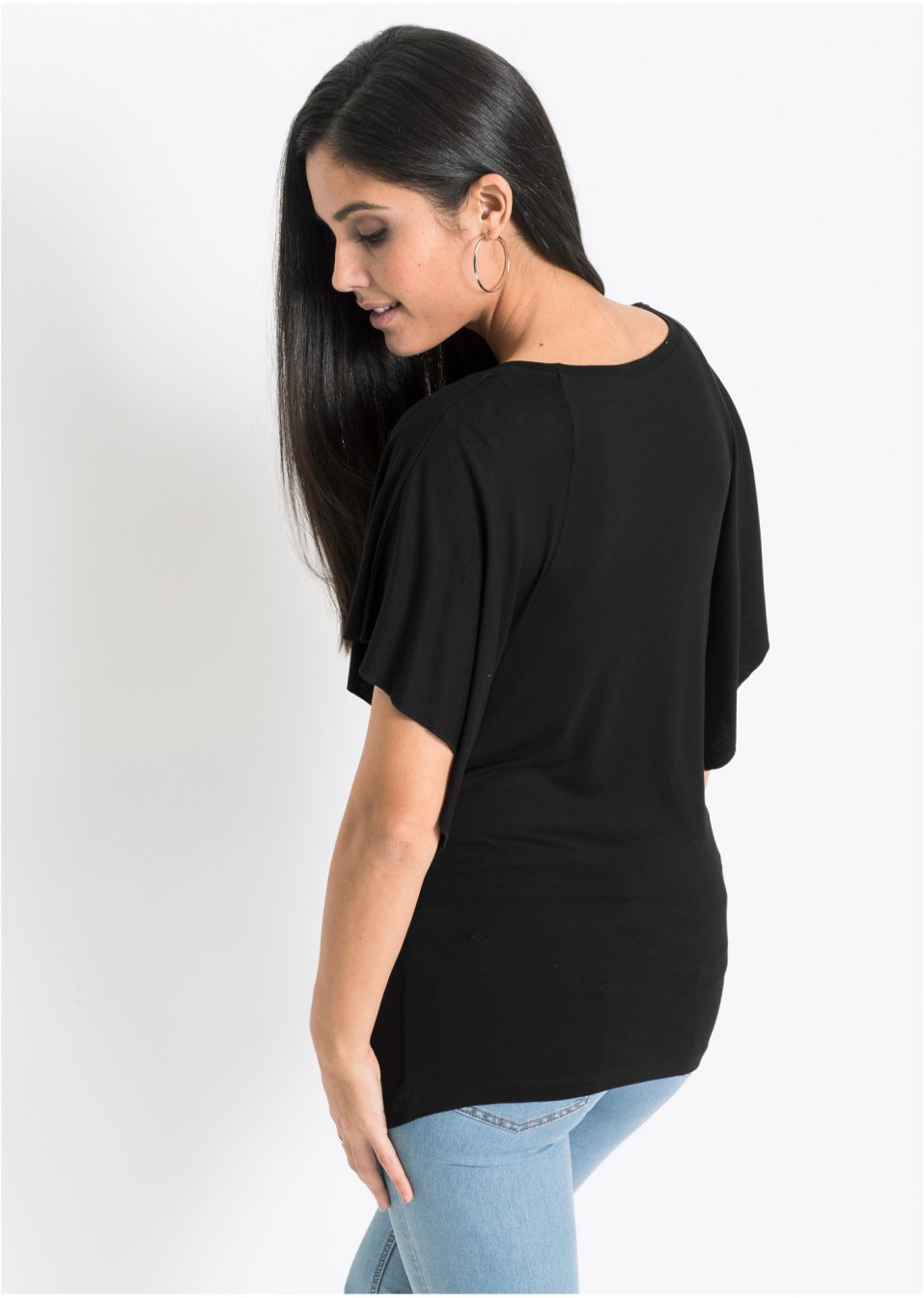 T-shirt manches chauve-souris