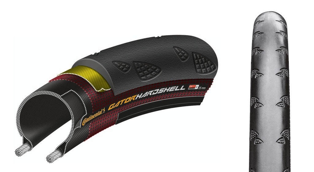 Continental Gator Hardshell kanttrådsdæk 700x28C