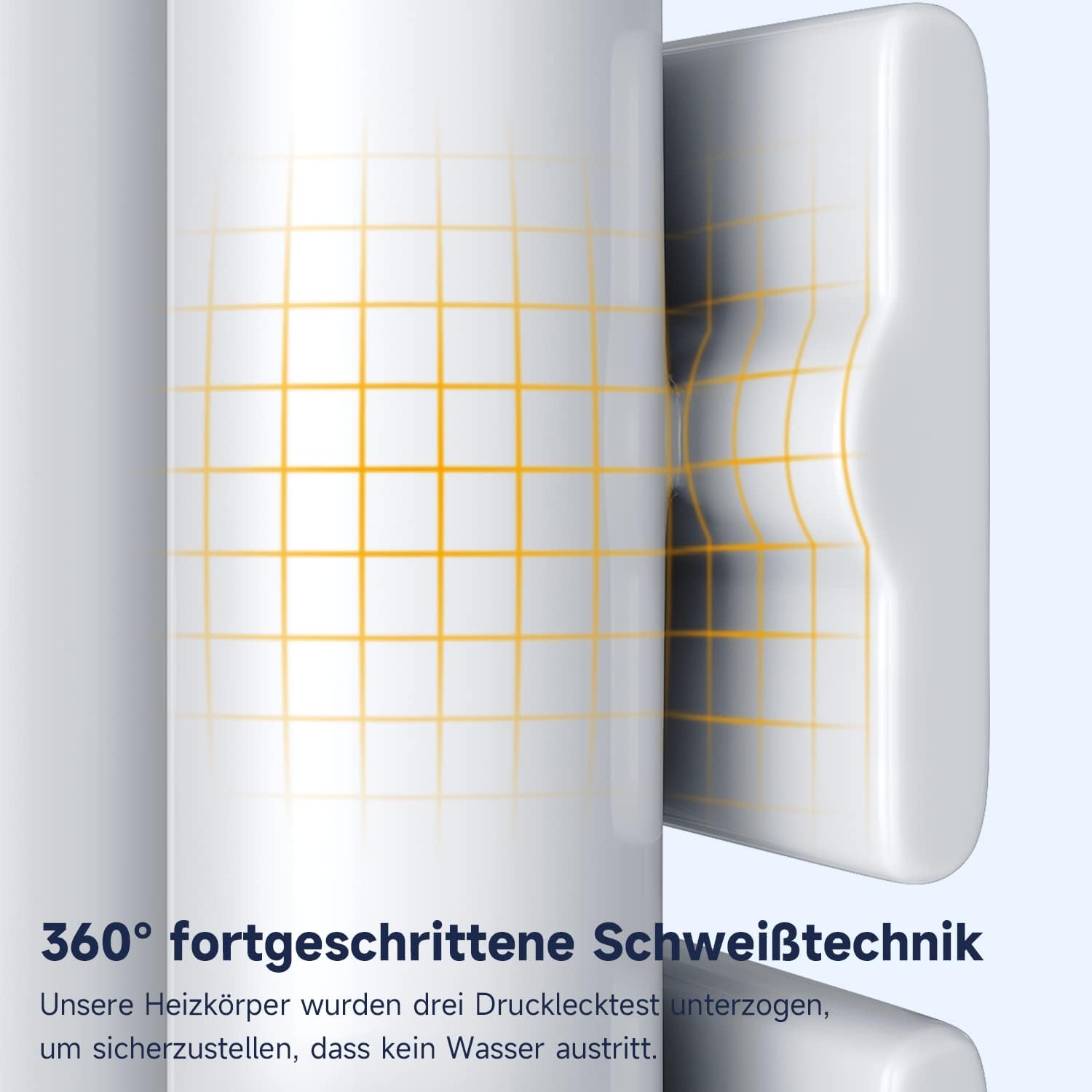 SONNI Badheizkörper Flach Handtuchtrockner 1038 x 500 mm Weiß Handtuchwärmer Seitenanschluss Panel Handtuchheizkörper 447W