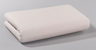 Biber-Spannbettlaken 140 x 200 cm rosa