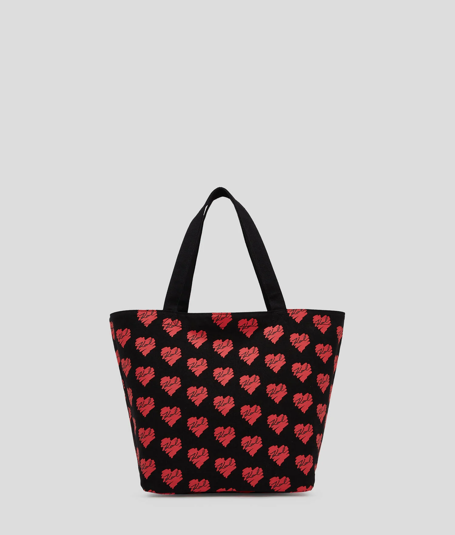 SAC CABAS RÉVERSIBLE K/HEART - Noir