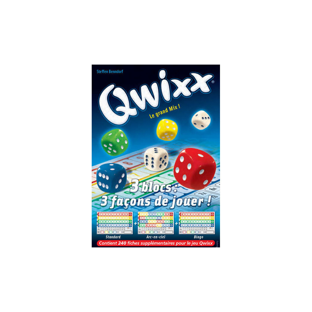 Qwixx - Recharge Bloc de Score