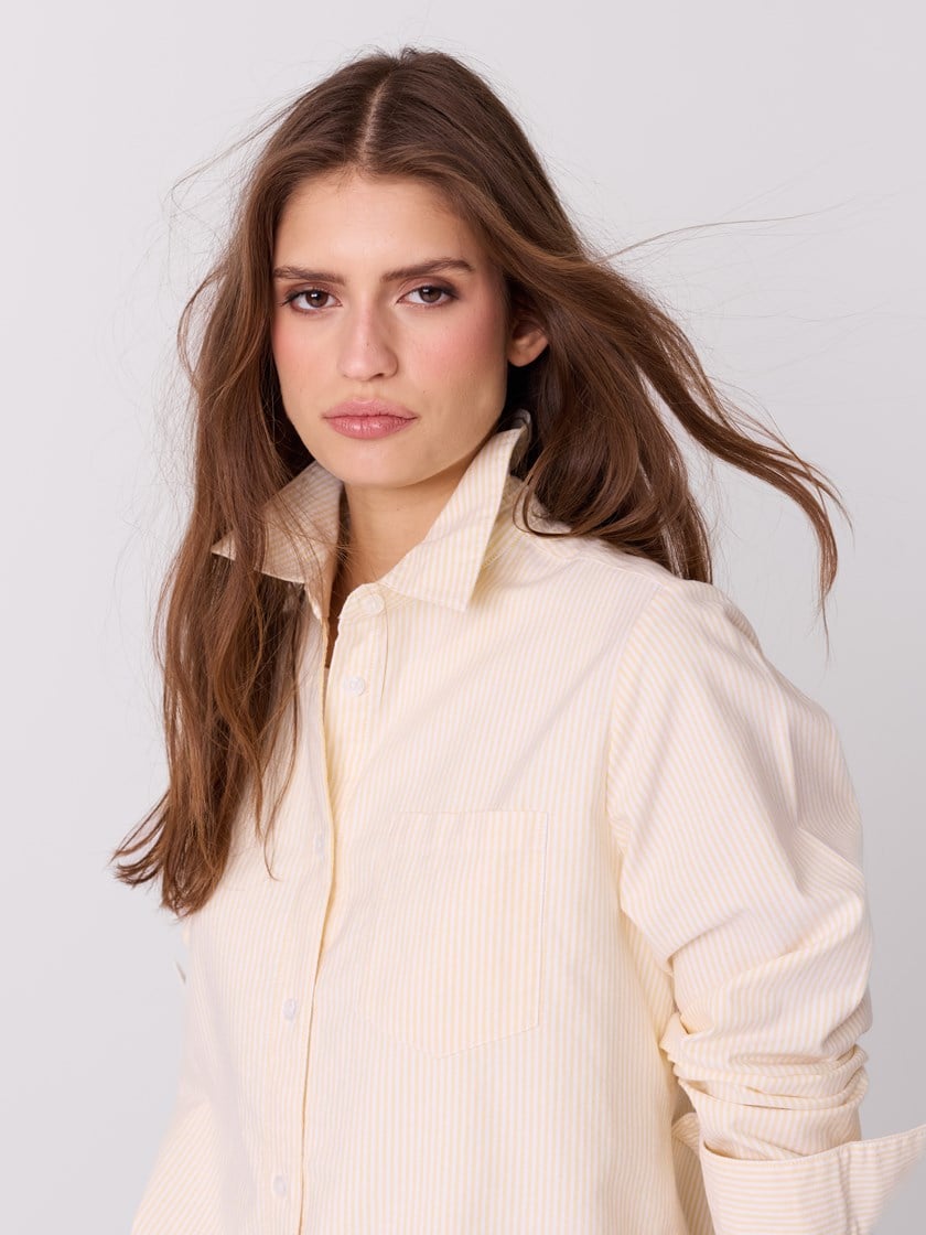 Caro stripet skjorte Italian Straw