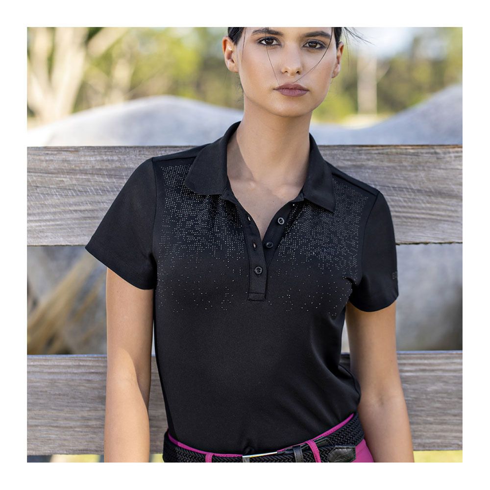 Equiline GILLIS -  Polo Femme black