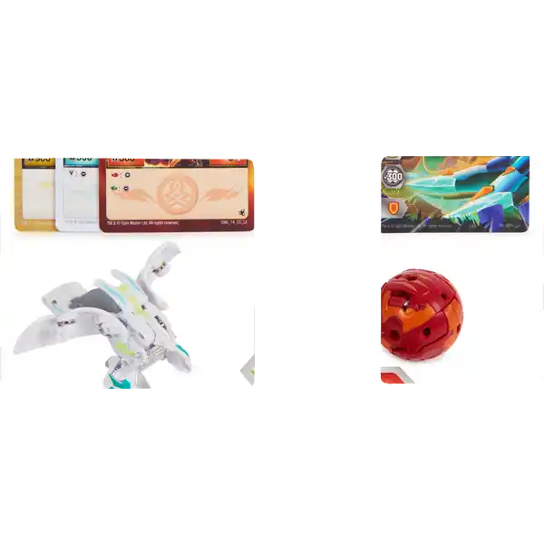 Bakugan Legends Starter Pack mit 3 Bakugan (1 Ultra und 2 Basic Balls), unterschiedliche Varianten