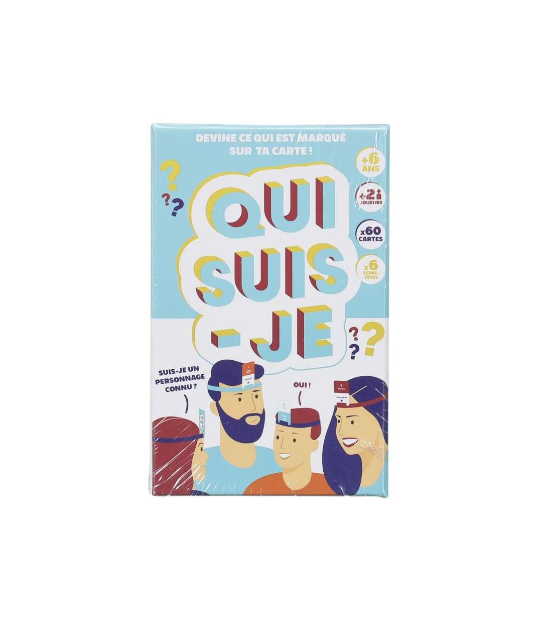 Paris Prix - Jeu De 60 Cartes qui Suis-je 13cm Multicolore