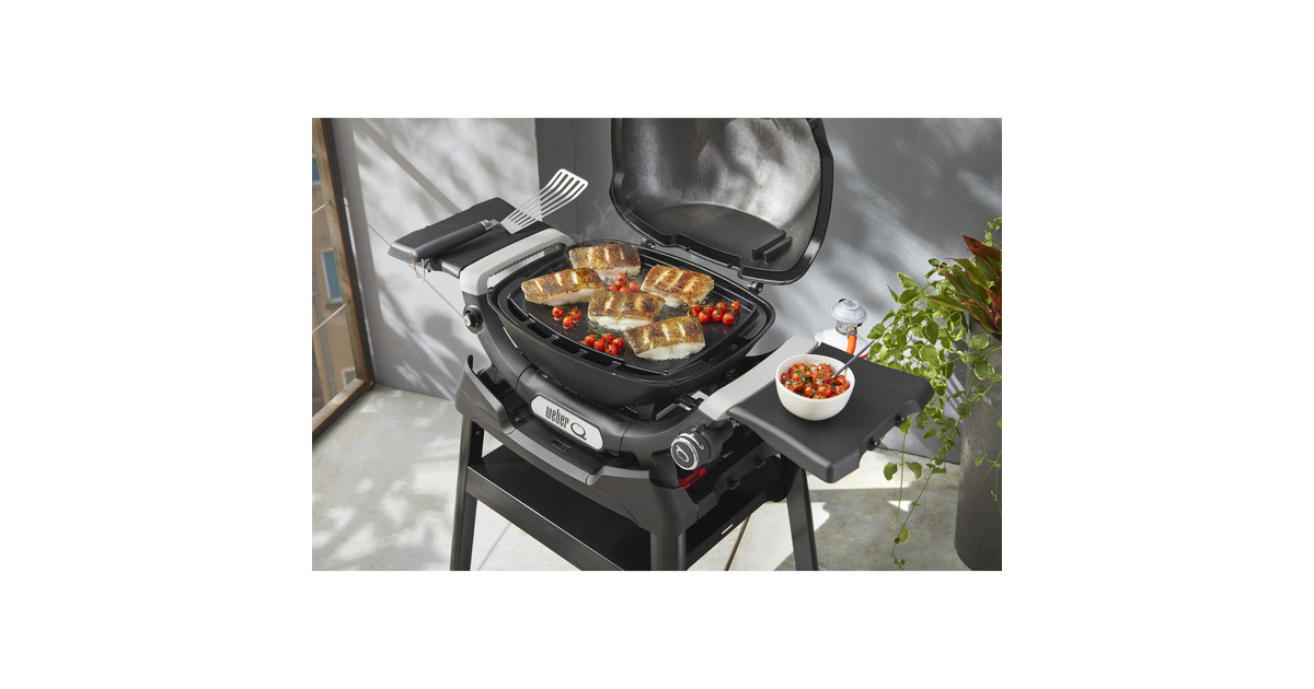 WeberBakplaat voor Q 1100N- en Q 1200N grillplaat  (Zwart)