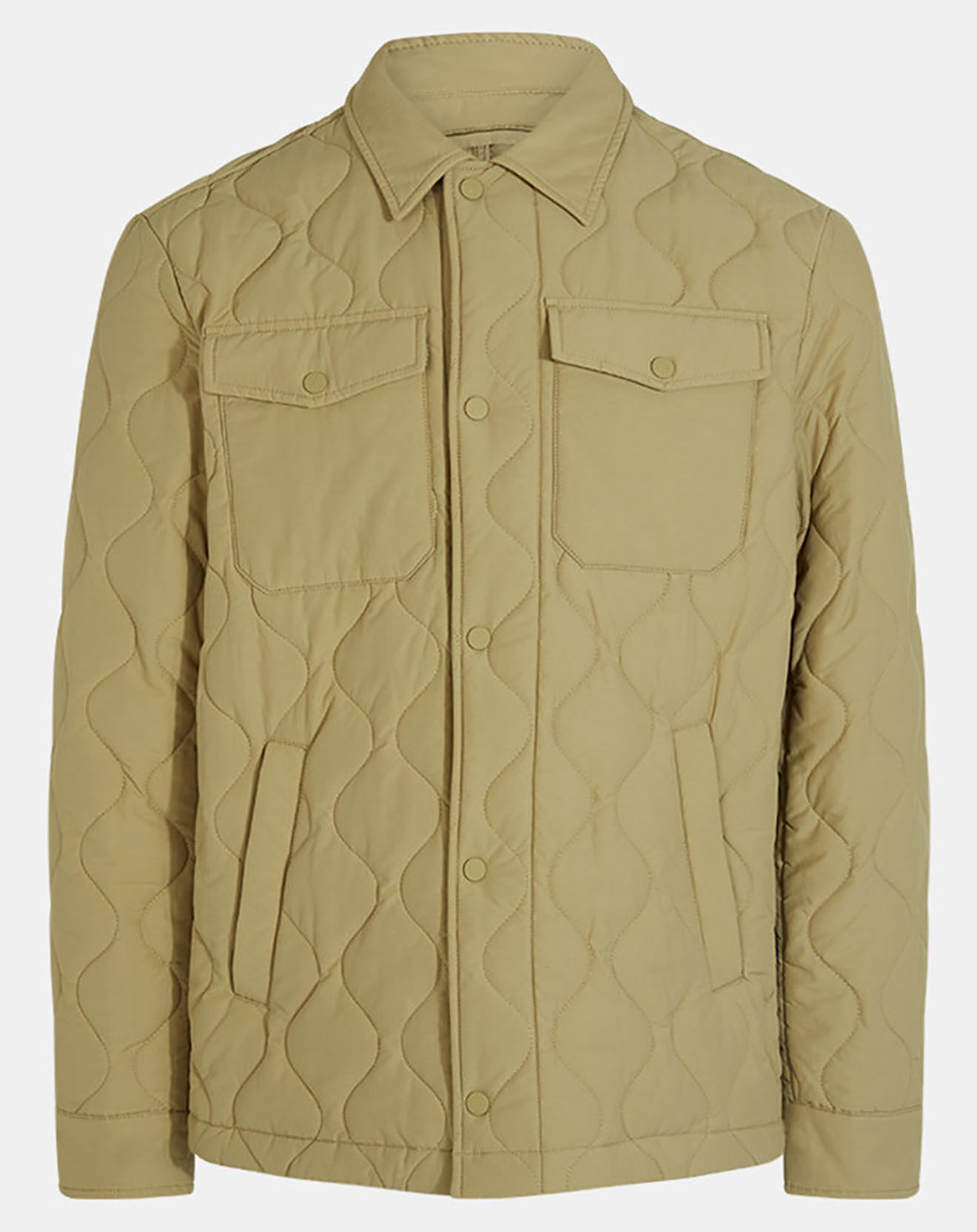 Galeries Lafayette Veste de chasse Mahunt kaki clair