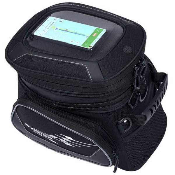 Bagster - Sacoche de réservoir Raptor Tabs Noir