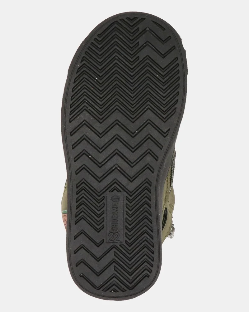 Shoesme Veterboots  - groen