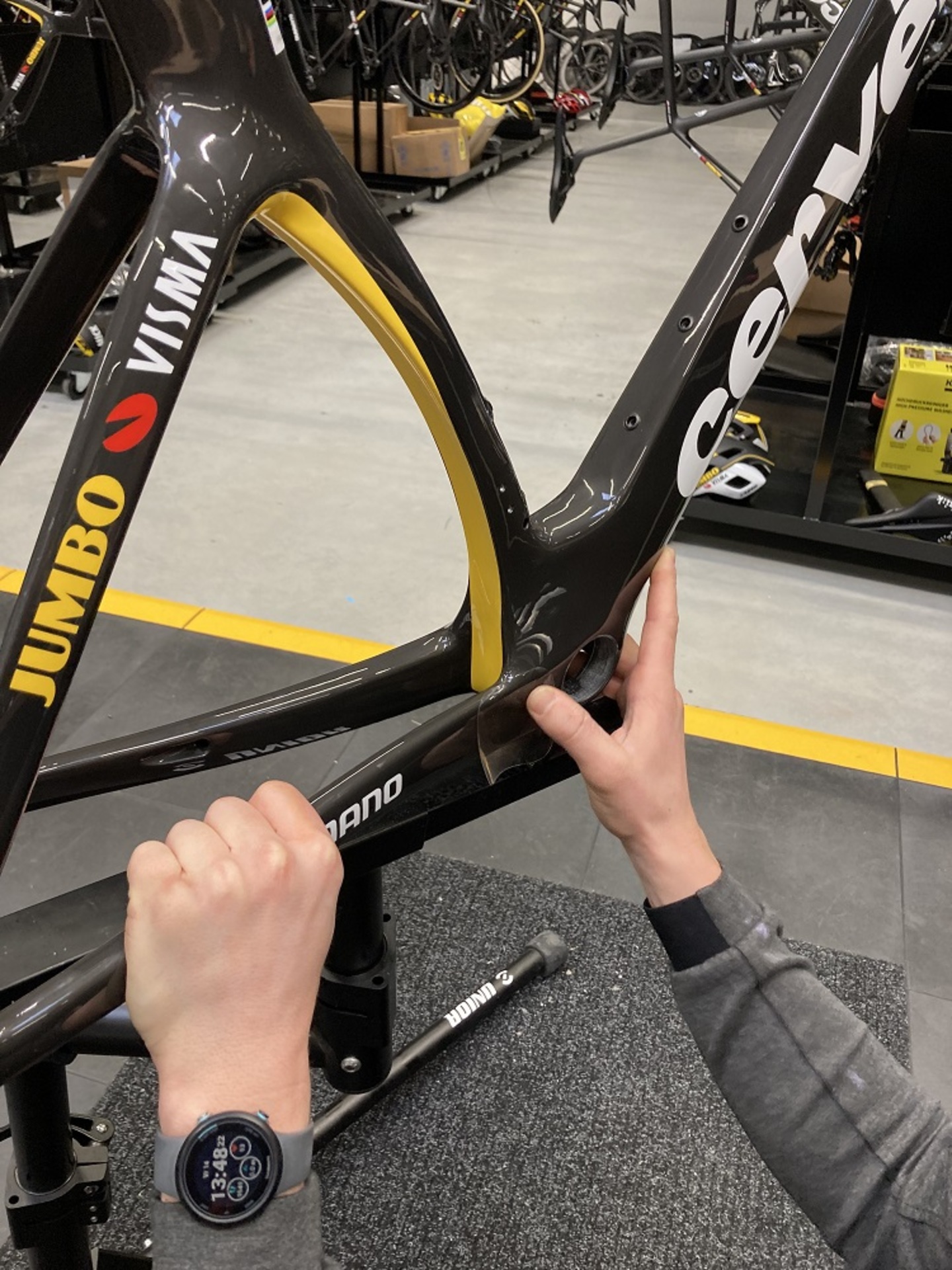 Bikeshield Frameprotectie Halfpack Mat