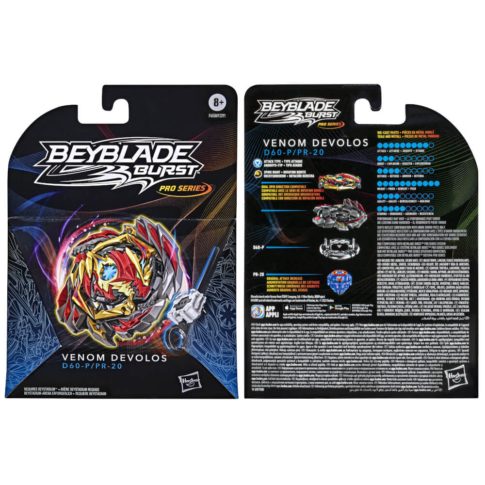 BEY Pro Series Starter Pack, sortiert