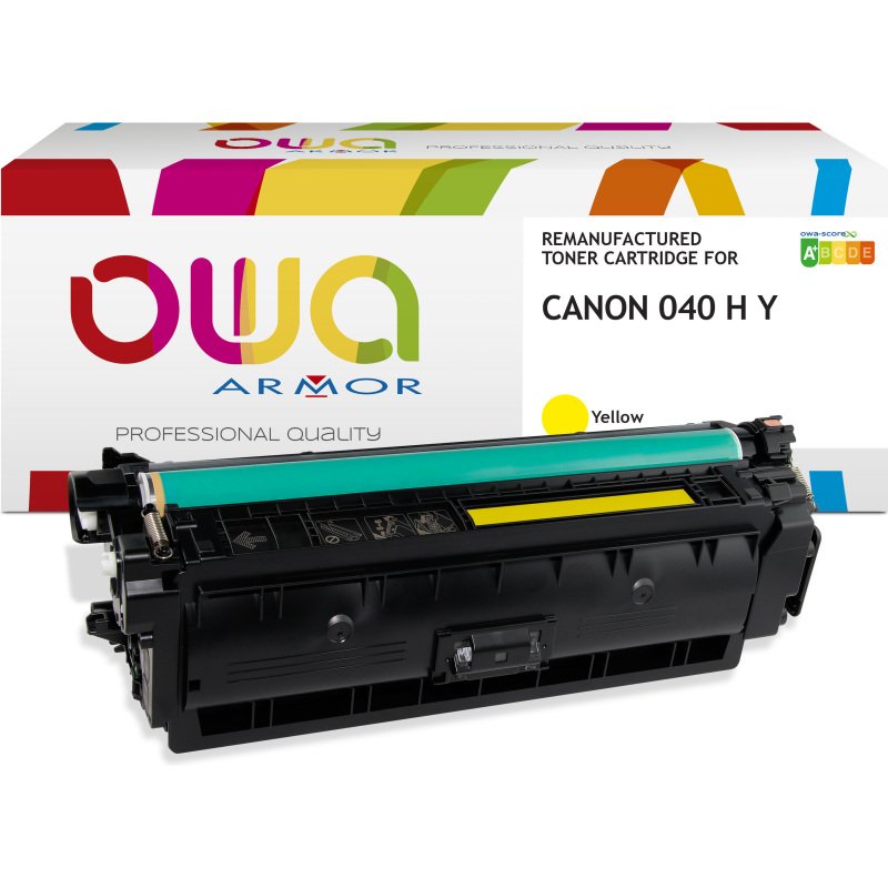 Toner remanufacturé OWA - haute capacité - pour CANON 040 HC