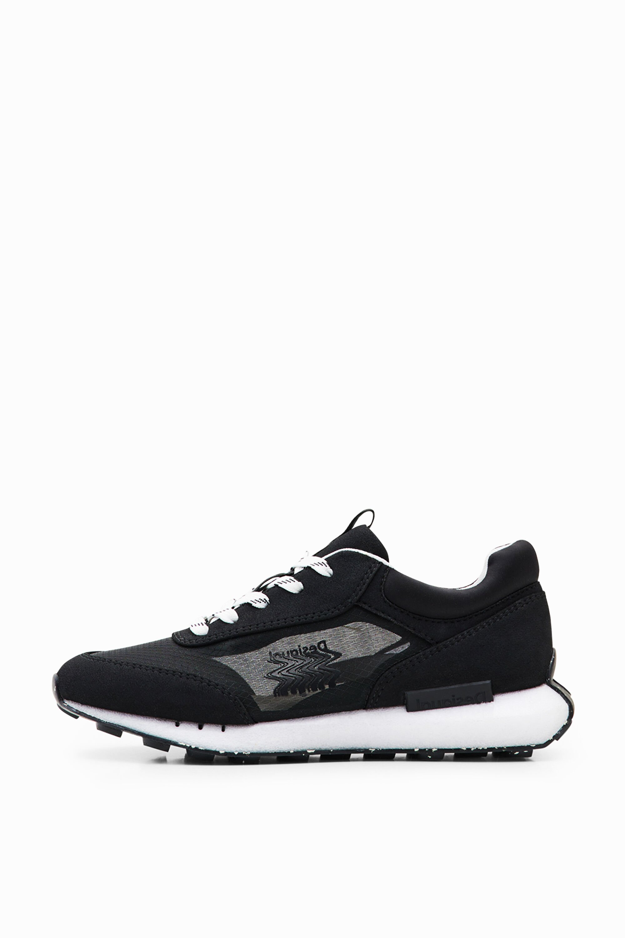 Baskets de running transparences