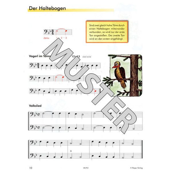 Horst Rapp Verlag Posaune lernen mit Spaß 1
