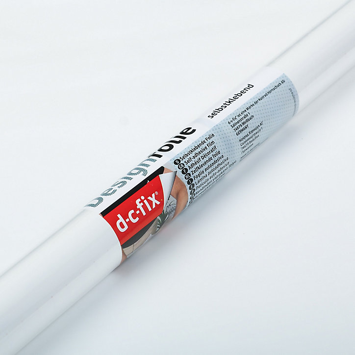 Adhésif décoratif d-c-fix® Uni mat blanc 2m x 0.45m