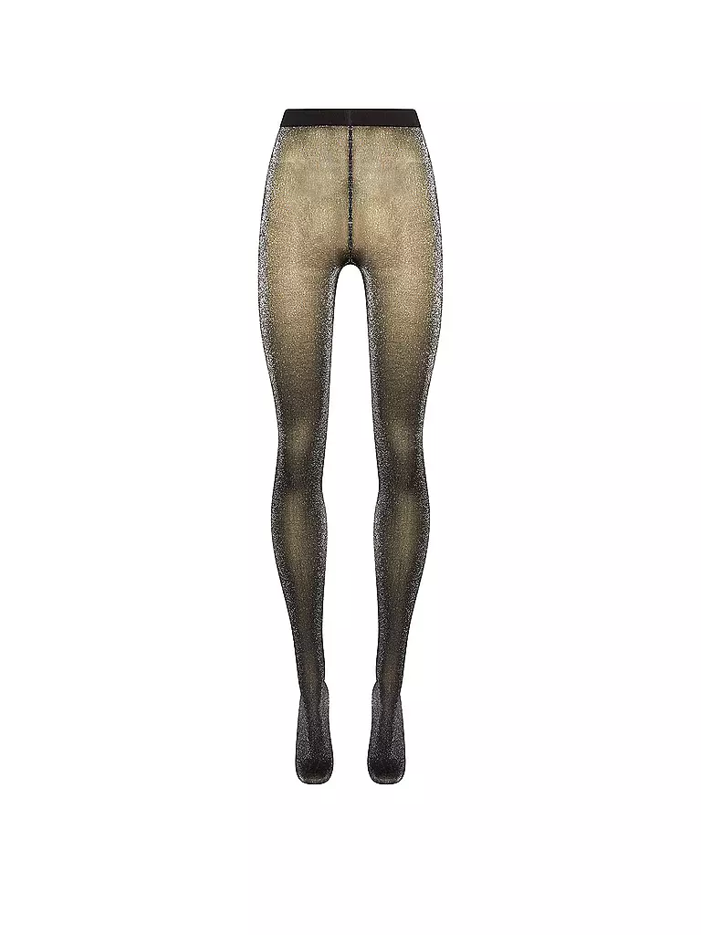 WOLFORD Modestrumpfhose 60 DEN black/silver schwarz