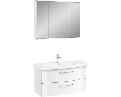 badkamermeubelset pelipal Sunline 114-97 wit hoogglans