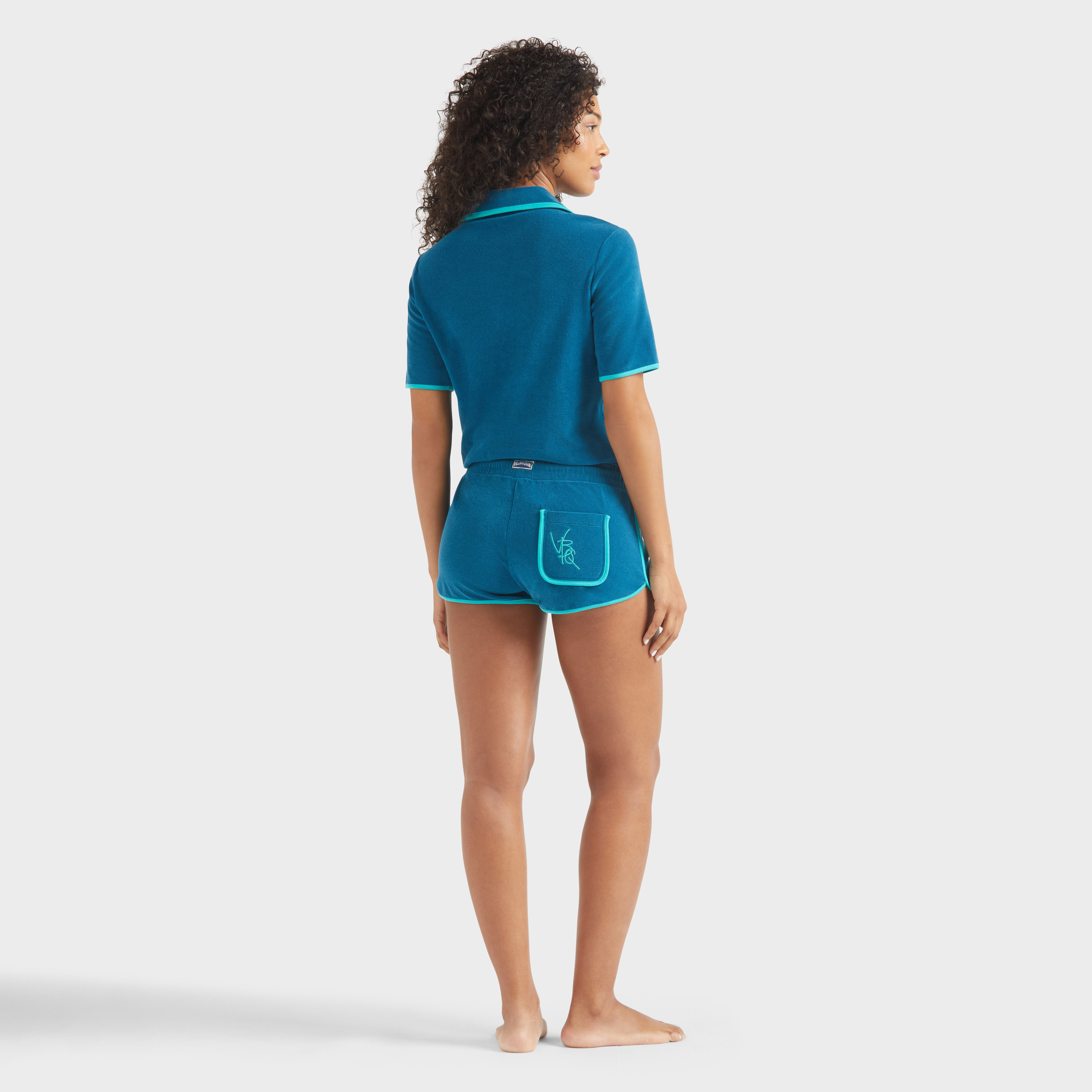 Short de bain en éponge femme VBQ Line
