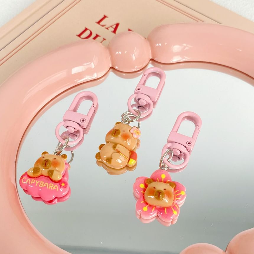 Ignishial - Capybara Alloy Bag Charm Sleutelhanger (Verschillende ontwerpen)