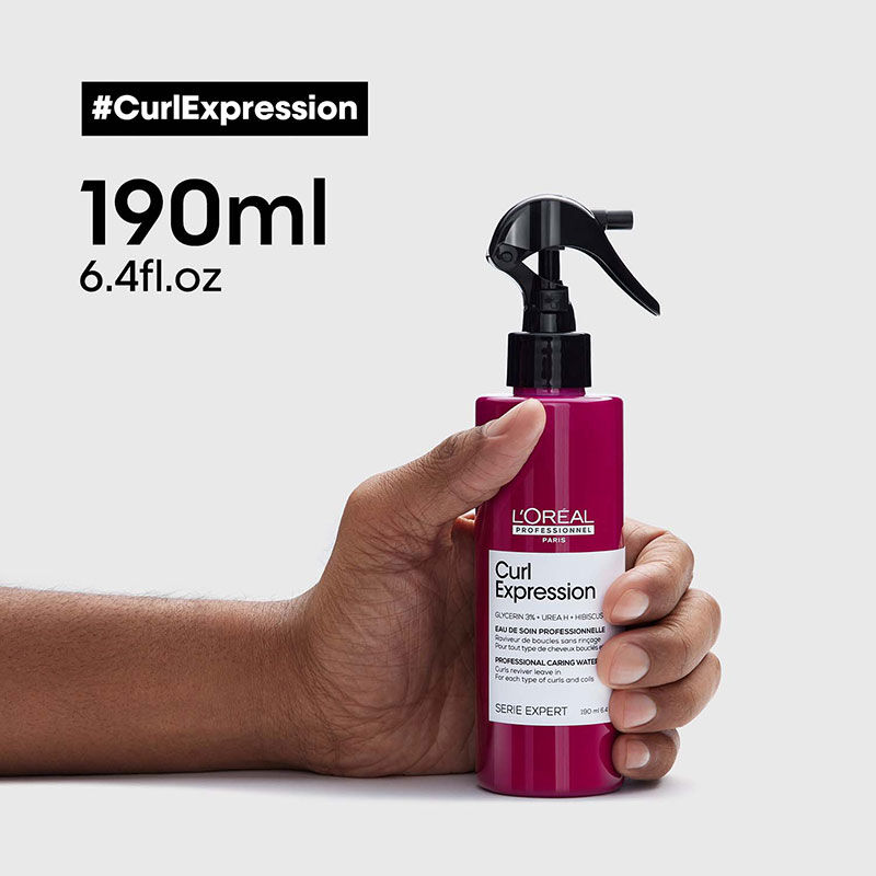 Eau de soin ravivatrice pour cheveux bouclés Curl Expression
