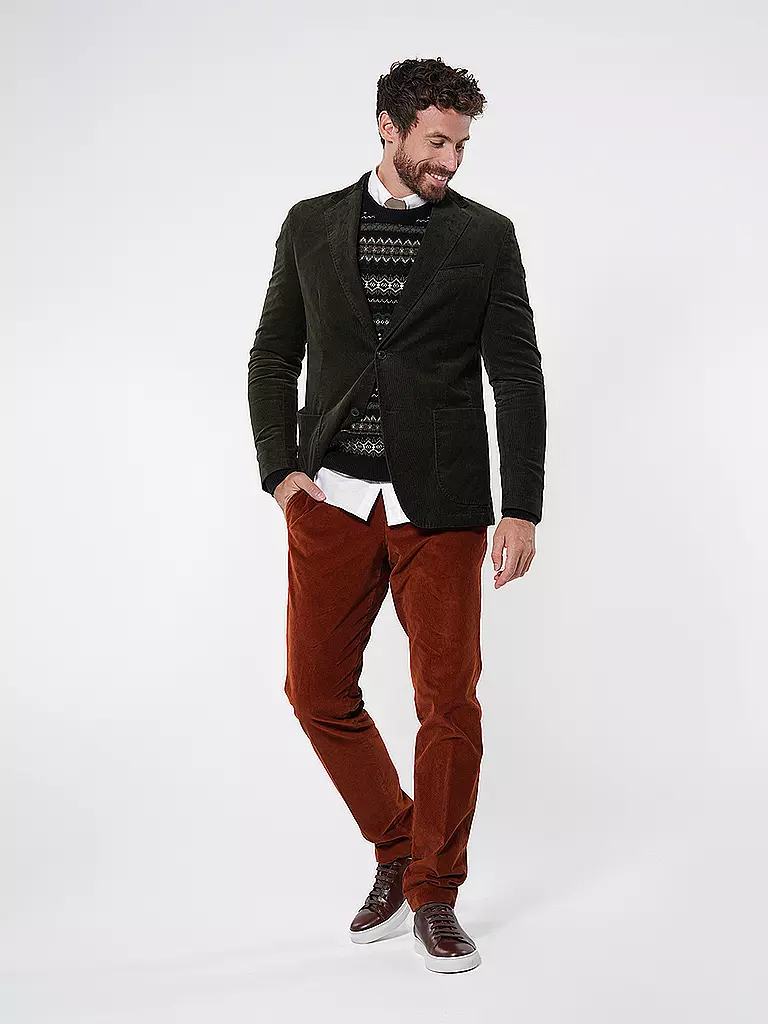 HILTL Cordhose TARENT kupfer