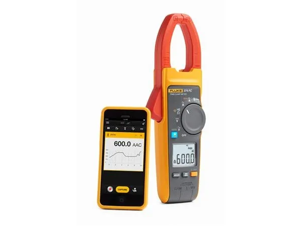 Fluke 374 FC, Batteri, AA, 85 mm, 45 mm, 249 mm, 395 g