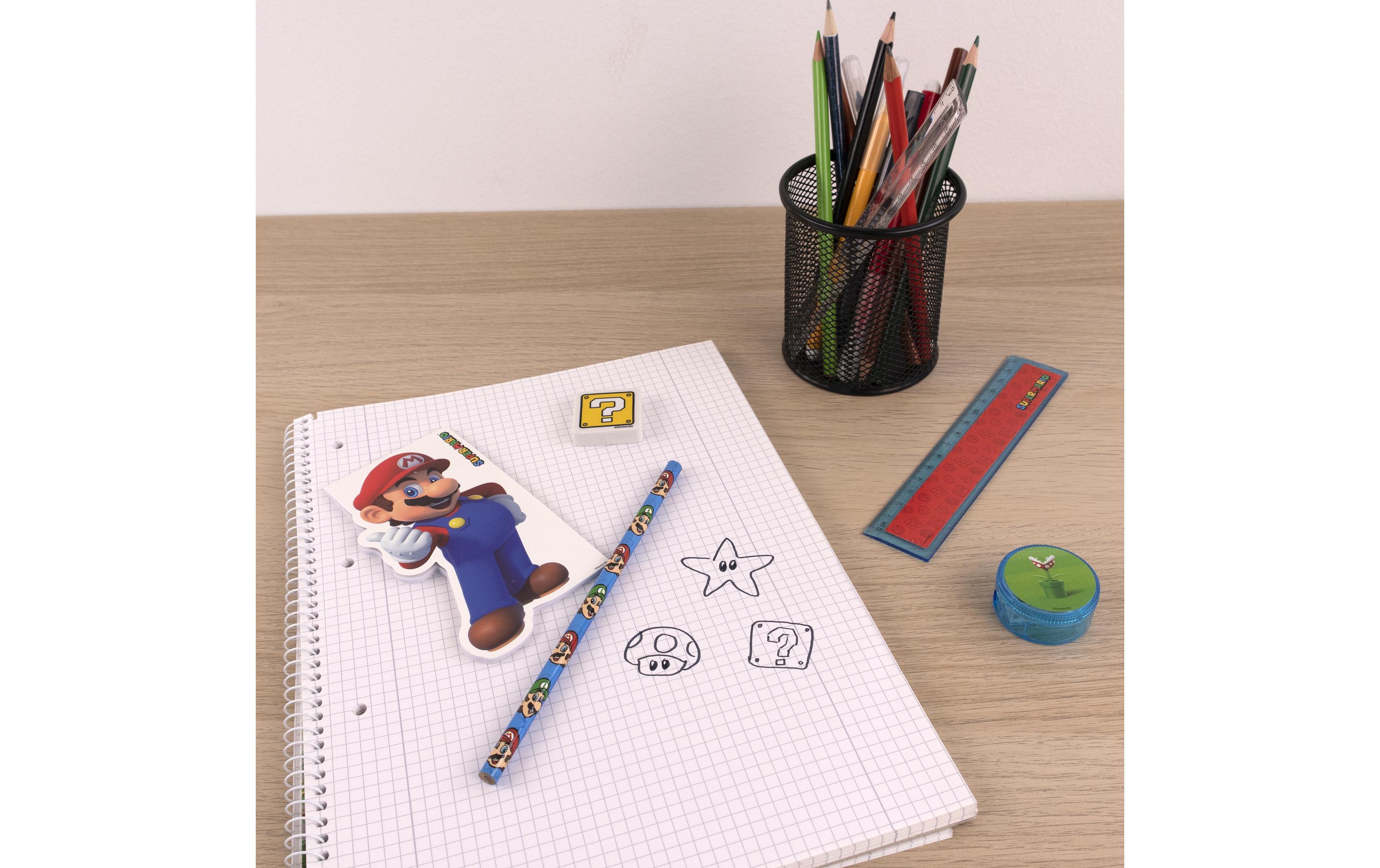 Schreibset Super Mario 5-teiligGeschenkset