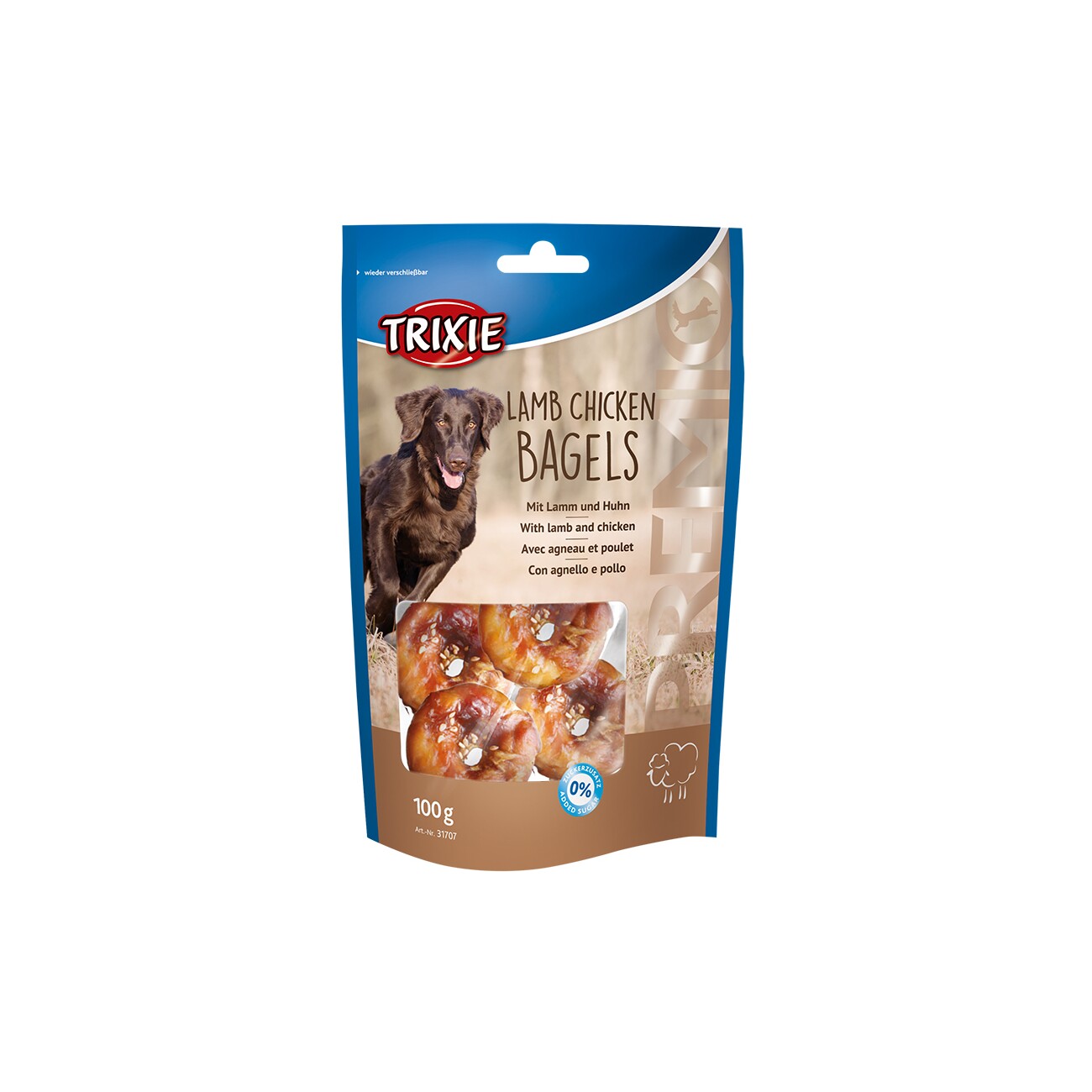 Trixie Premio Lamb Chicken Bagels 2x100g