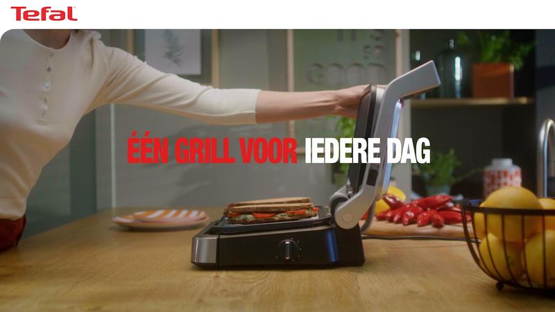 OptiGrill 4-in-1 GC774D Slimme contactgrill met bbq-functie - 9 automatische programma's