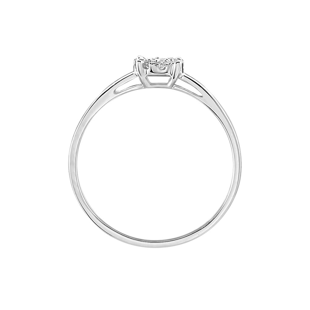 Bague Adeline Or Blanc Diamant