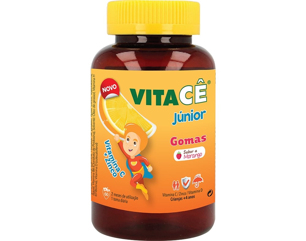 SUPLEMENTO VITACE JÚNIOR GUMMIES 60 CAPSULAS