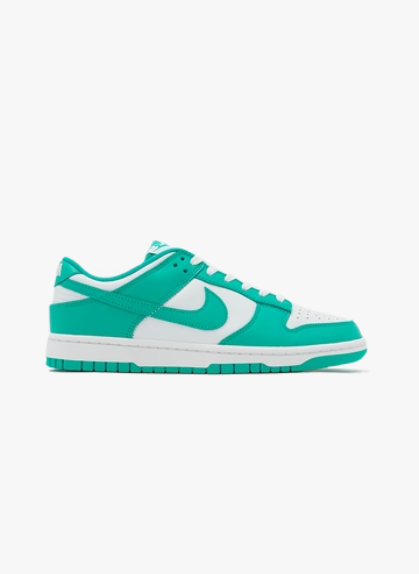 DUNK - Basket basses en cuir | Vert