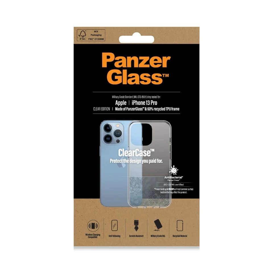 PanzerGlass - ClearCase iPhone 13 Pro- Transparent