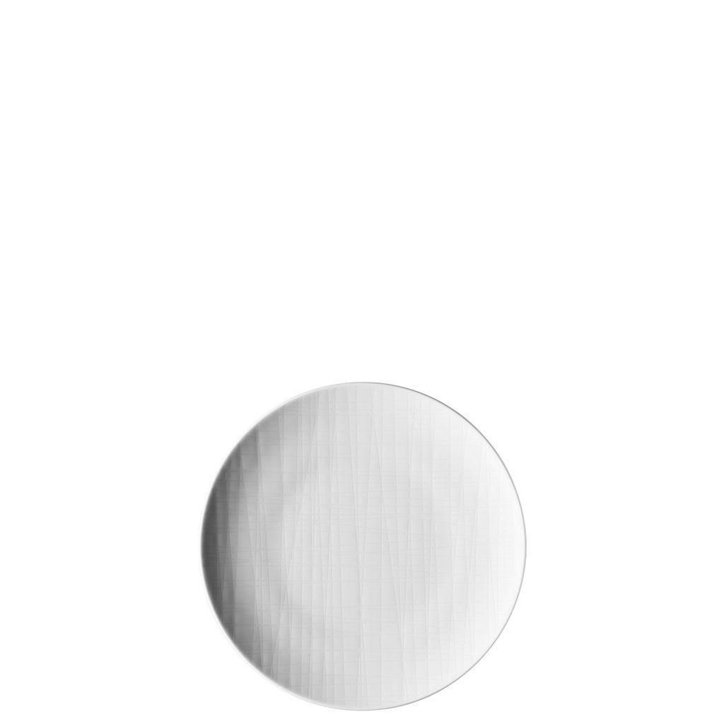 Mesh Weiss Teller 17 cm flach
