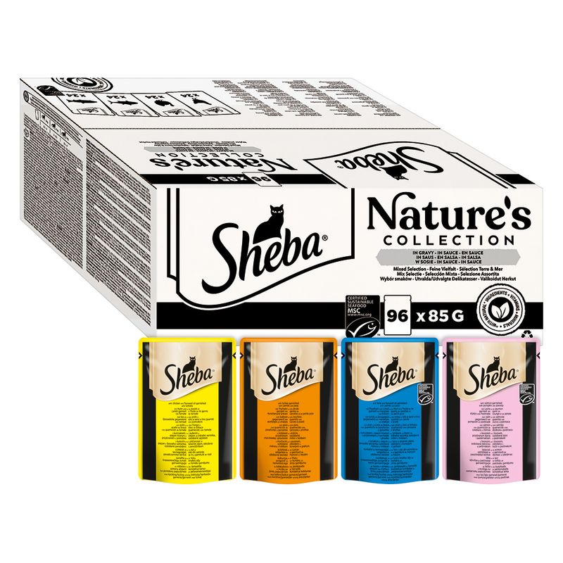 Sheba Nature's Collection 96 x 85 g en sauce