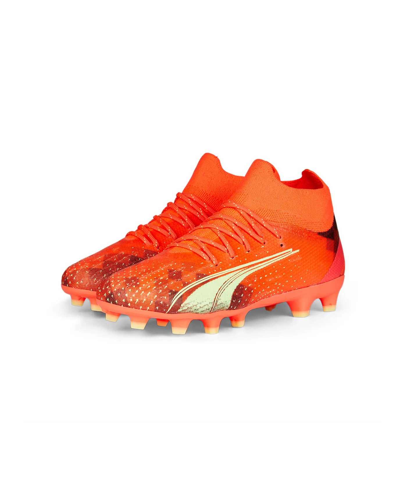 PUMA ULTRA Pro FG/AG Fearless Jr Kids Orange F03