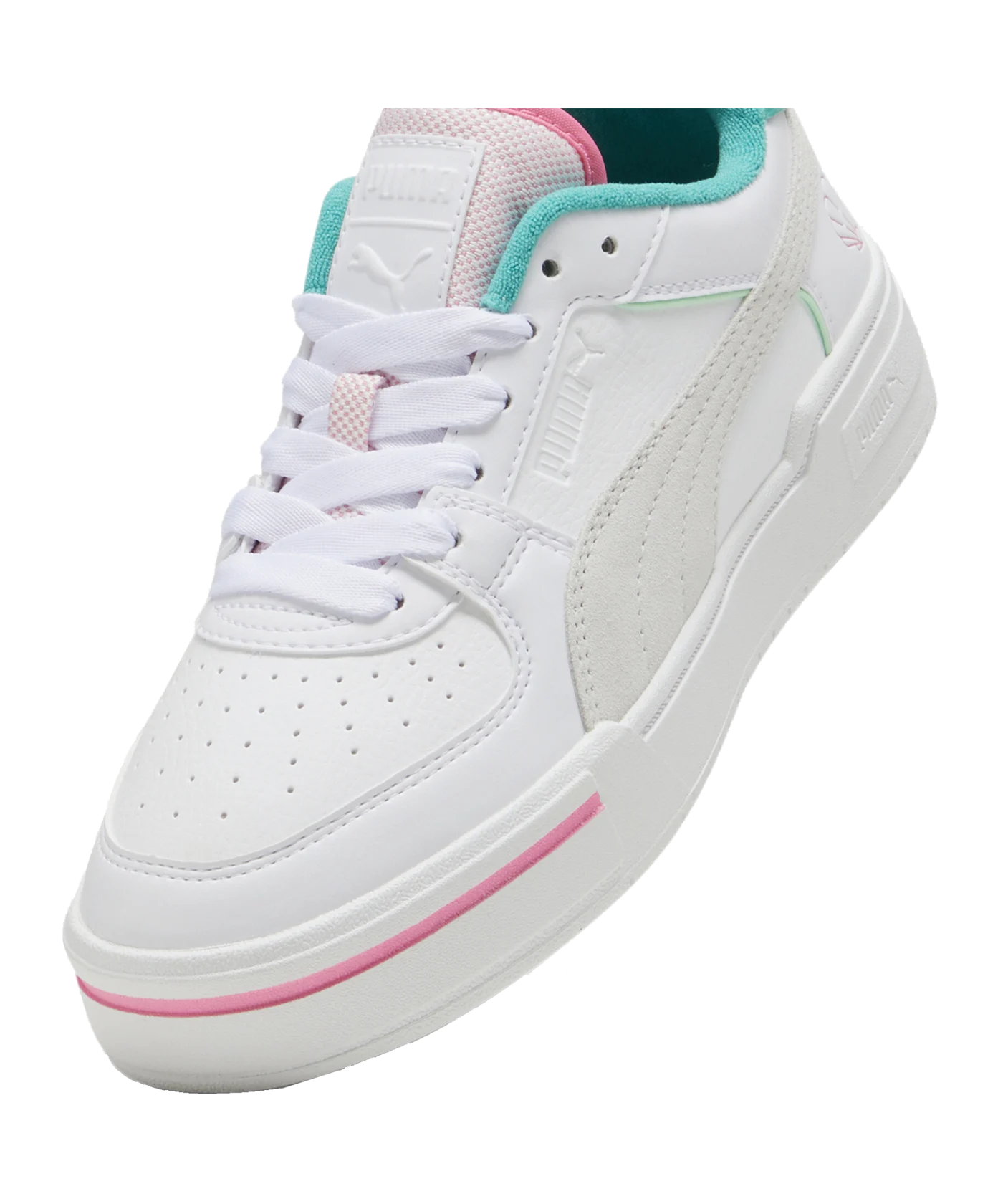 PUMA CA Pro Retro Resort Damen Weiss Grün F01