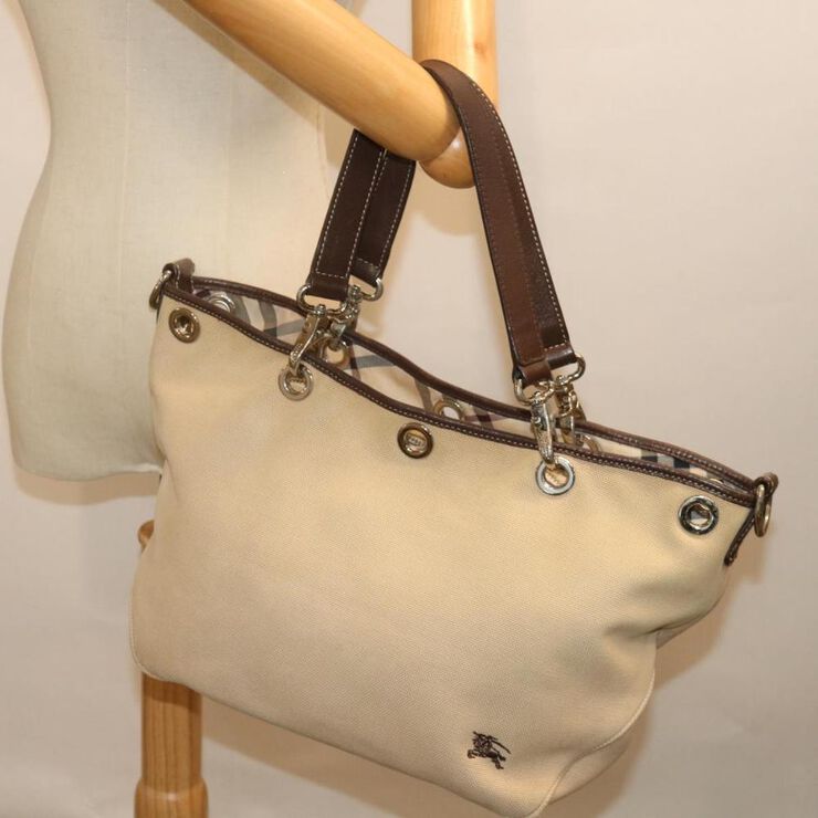 Burberry Vintage Burberry Handbag Beige